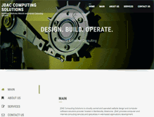 Tablet Screenshot of jdacsolutions.com